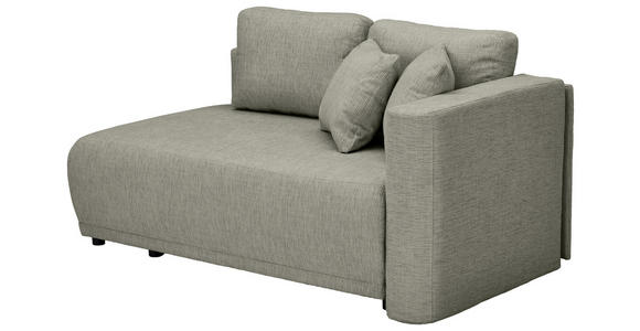 CHAISELONGUE Chenille Braun - Schwarz/Braun, KONVENTIONELL, Kunststoff/Textil (171/73/93cm) - Carryhome