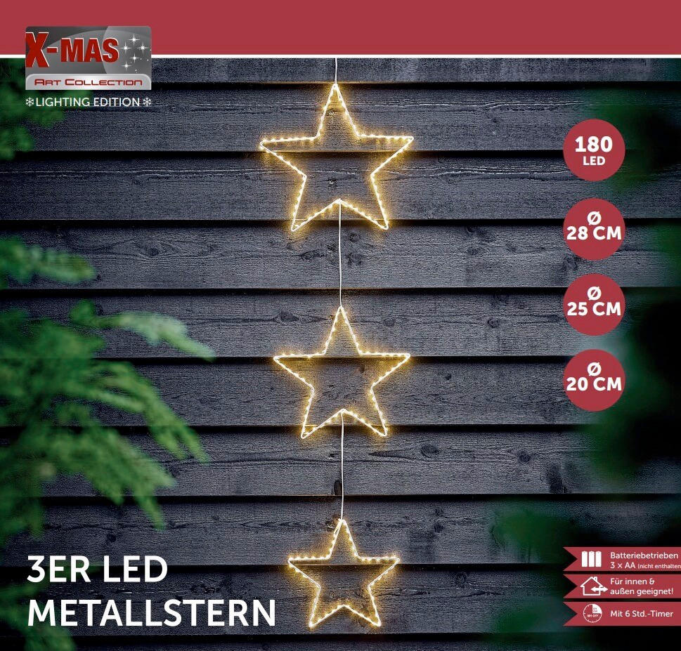 LED-DEKOLEUCHTE 28 cm  - Weiß, Basics, Metall (28cm)