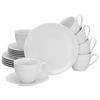 KAFFESERVIS Valencia 18 delar  - vit, Design, keramik - Creatable