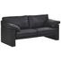 SOFA Echtleder Schwarz - Schwarz, Design, Leder (182/81-84/87cm) - Erpo SOFA Echtleder Schwarz - Schwarz, Design, Leder (182/81-84/87cm) - Erpo