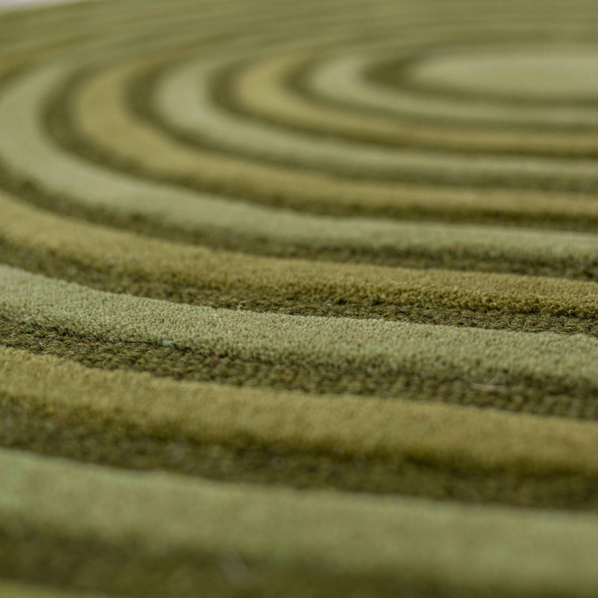 WOLLTEPPICH 200/290 cm Grün  - Grün, MODERN, Textil (200/290cm) - Xora