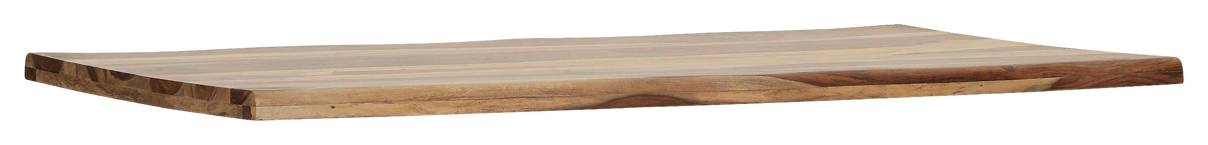 TISCHPLATTE 180/90/5 cm Echtholz  Holz Sheeshamfarben  - Sheeshamfarben, Design, Holz (180/90cm) - Hom`in