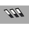 UNTERBAULEUCHTEN-SET 5/0,7/17 cm   - Schwarz, Basics, Metall (5/0,7/17cm)