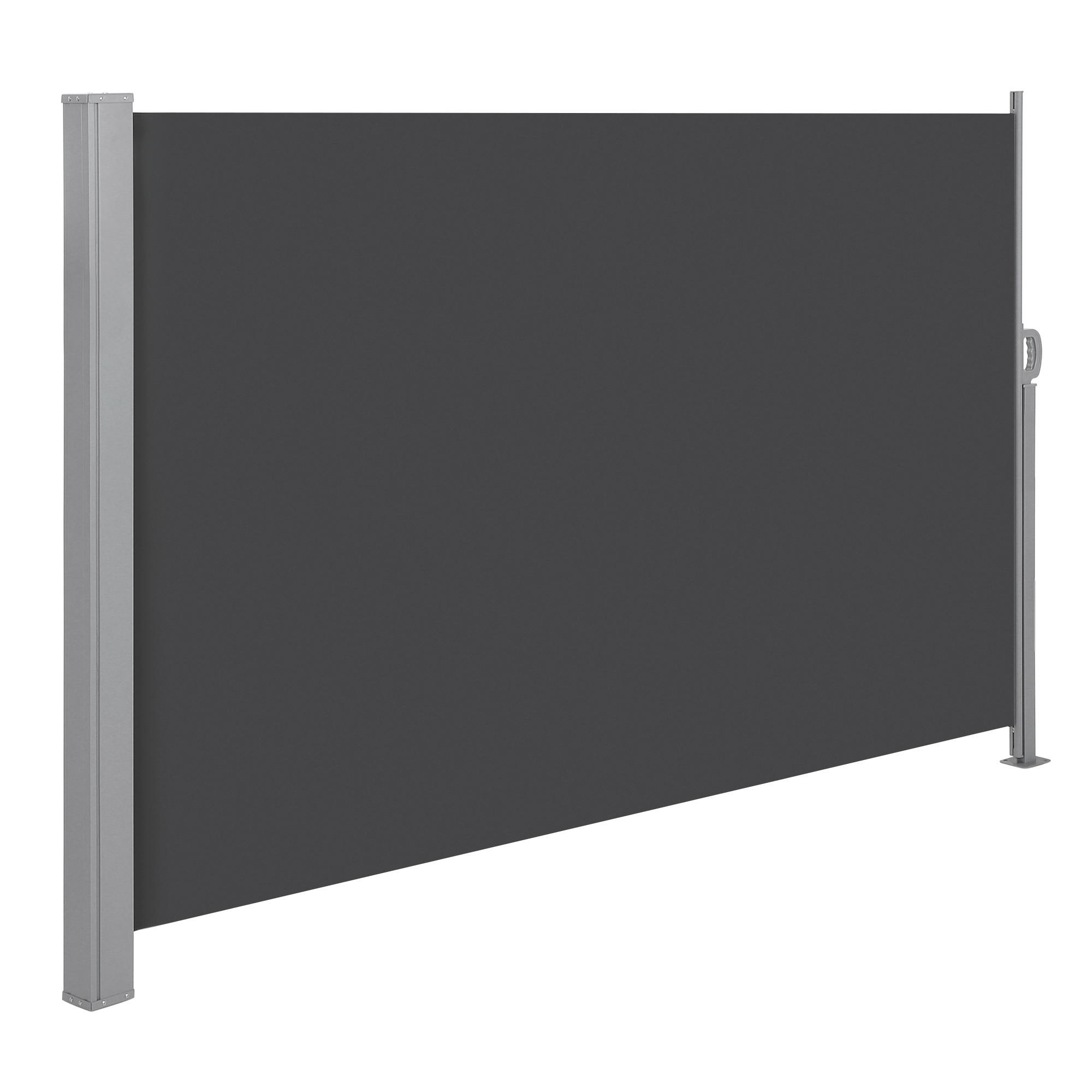 MARKÝZA  - šedá/tmavě šedá, Basics, kov/textil (350/200cm) - Modante