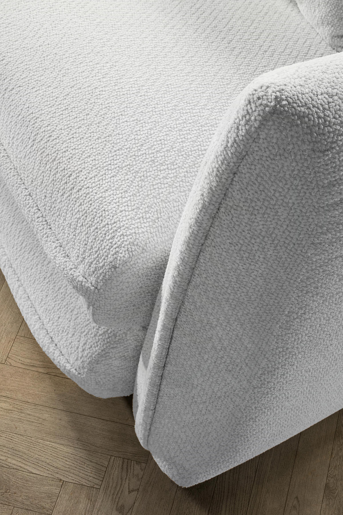 SCHLAFSOFA  mit Liegefunktion, Rücken echt Struktur Naturfarben  - Schwarz/Naturfarben, KONVENTIONELL, Kunststoff/Textil (237/94/117cm) - Carryhome