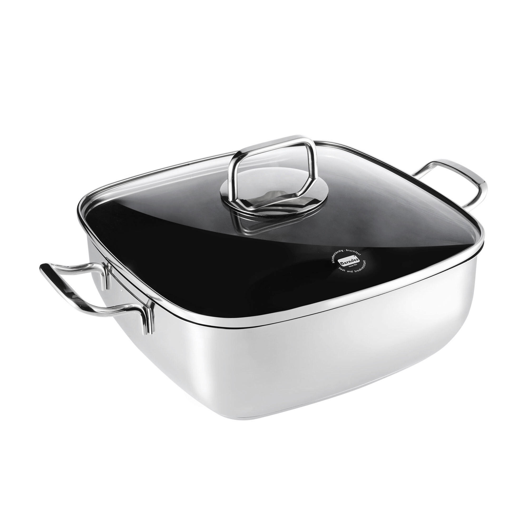 Berndes Servierpfanne Specials Schwarz 28x10x28 cm
