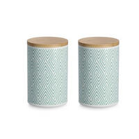 VORRATSDOSE 1 L  - Mintgrün, Basics (10,5/10,5/16,5cm) - Zeller Present