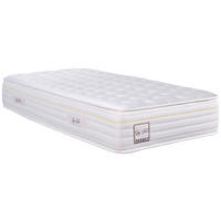 TAŠTIČKOVÁ MATRACE, 90/200 cm - bílá, Basics, textil (90/200cm) - Livetastic
