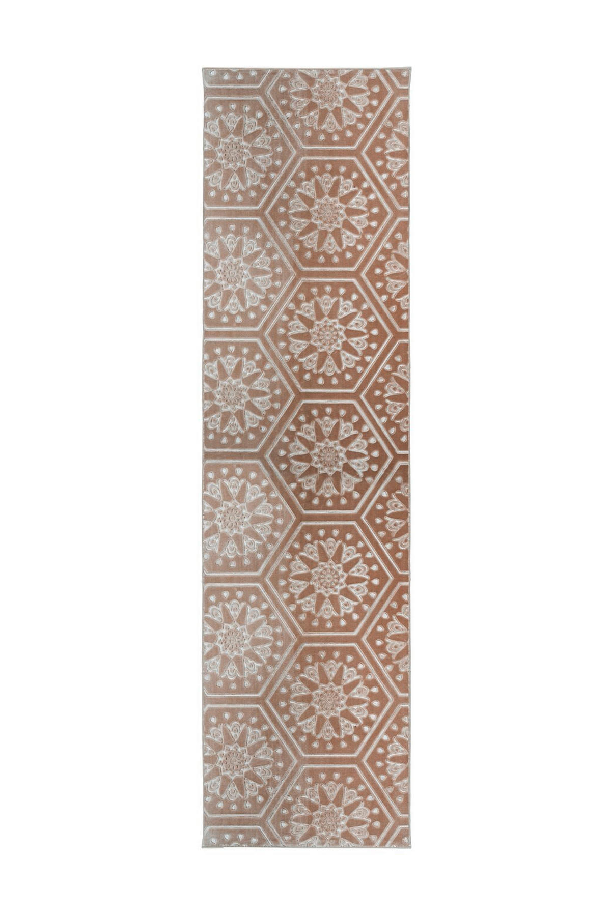LÄUFER 80/300 cm Monroe 225 Taupe Taupe  - Taupe, KONVENTIONELL, Kunststoff/Textil (80/300cm)