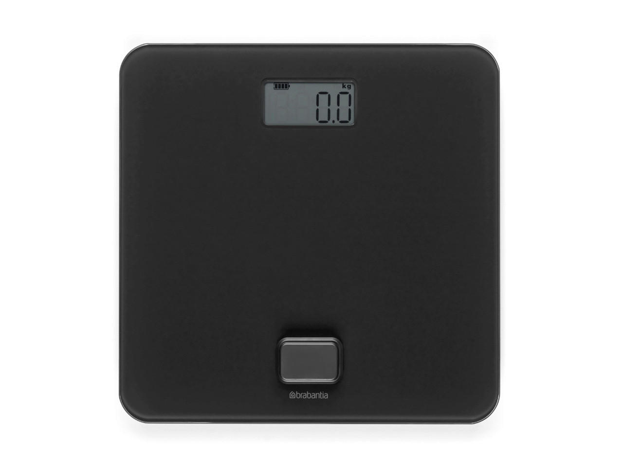 OSEBNA TEHTNICA - črna, Basics, kovina/steklo (30/4.3/30cm) - Brabantia