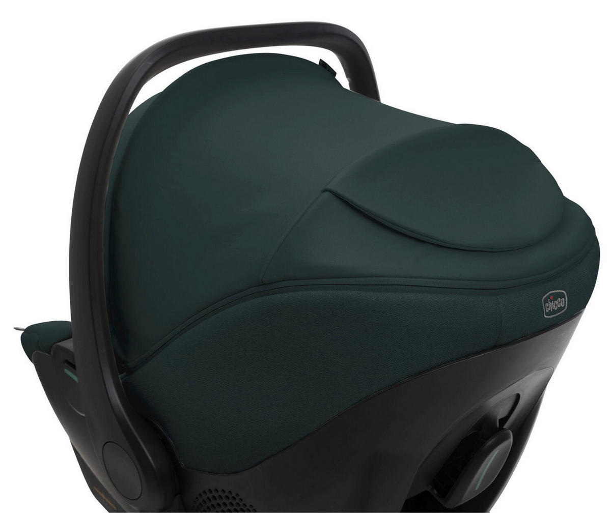 KINDERAUTOSITZ  - Dunkelgrün/Schwarz, Basics, Textil (63/36/57/37cm) - Chicco