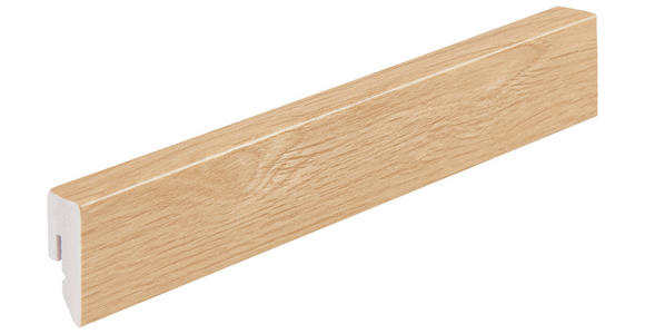 SOCKELLEISTE Eichefarben - Eichefarben, Basics, Kunststoff (1,5/3,85/240cm) - Homeware