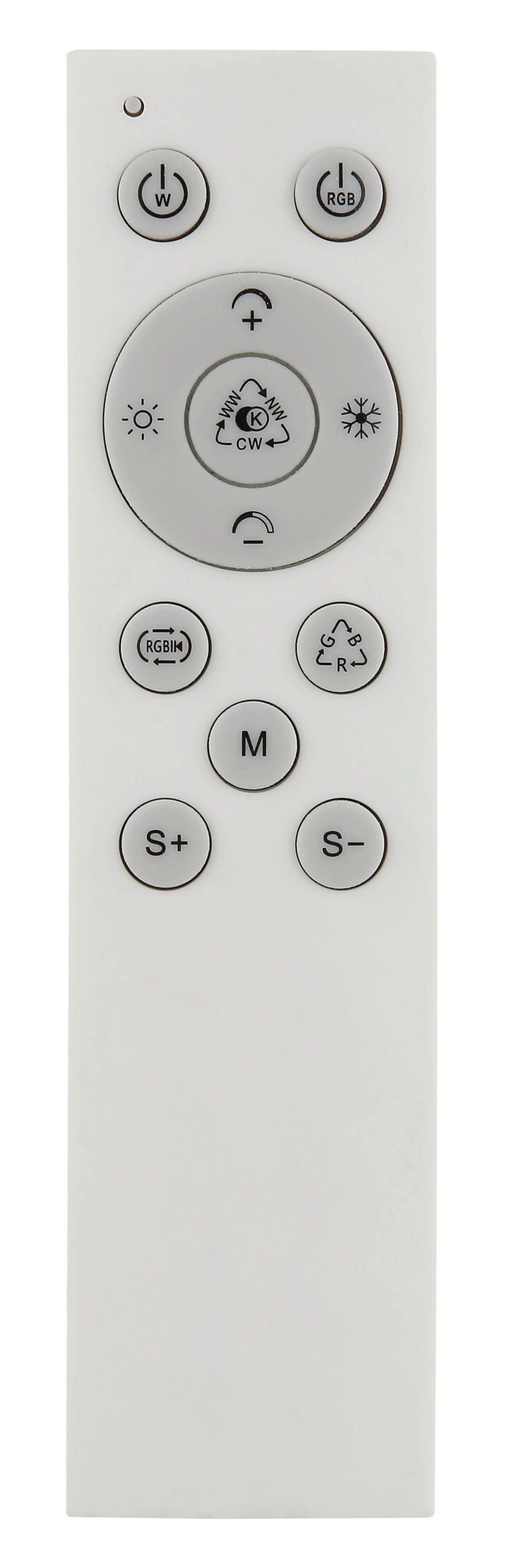 LED-DECKENLEUCHTE 51/38/4 cm   - Hellgrau/Schwarz, Design, Kunststoff/Metall (51/38/4cm) - Globo