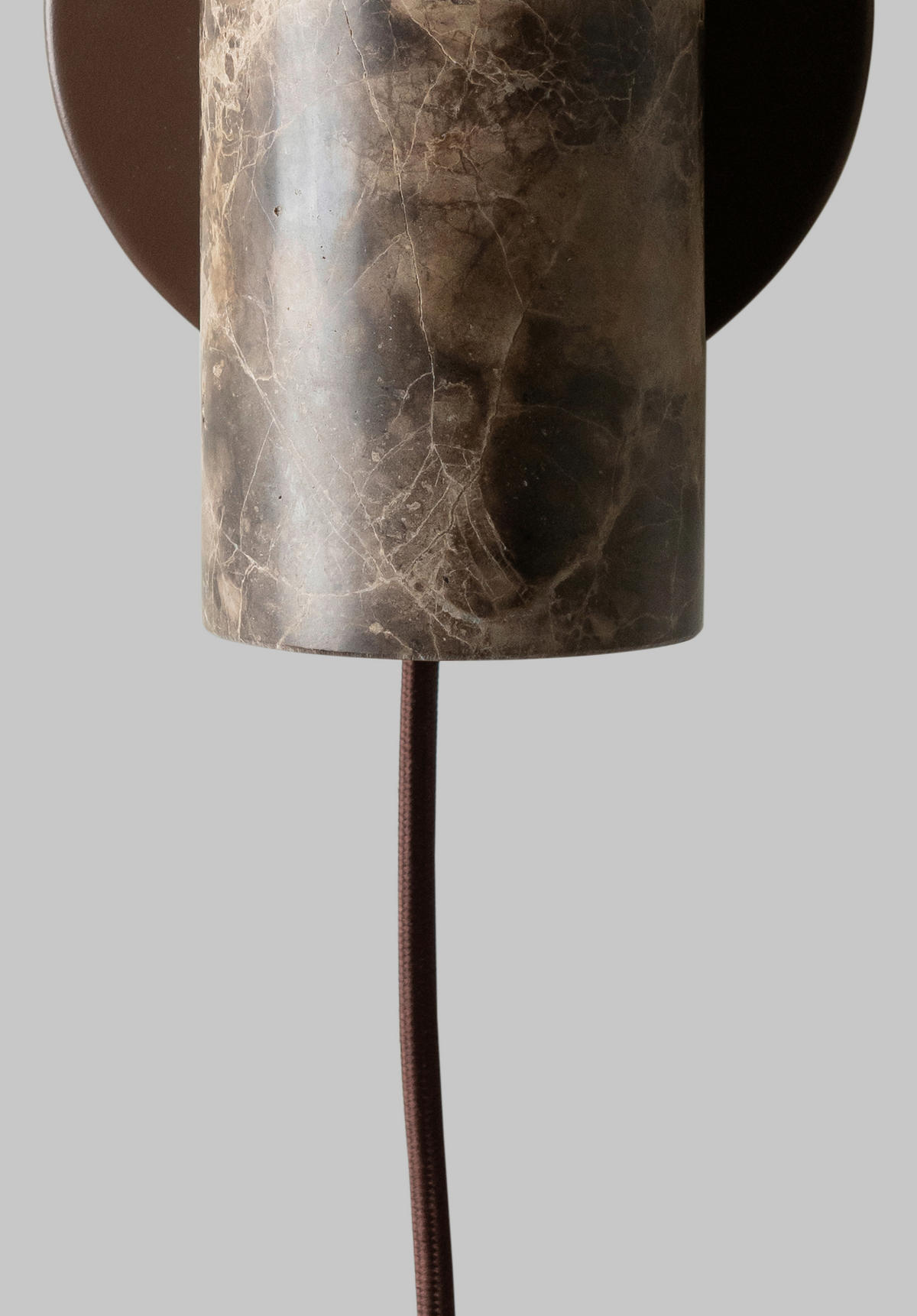 VÄGGLAMPA It's About RoMi 10/7/17 cm   - brun, Design, metall/sten (10/7/17cm) - It's about Romi