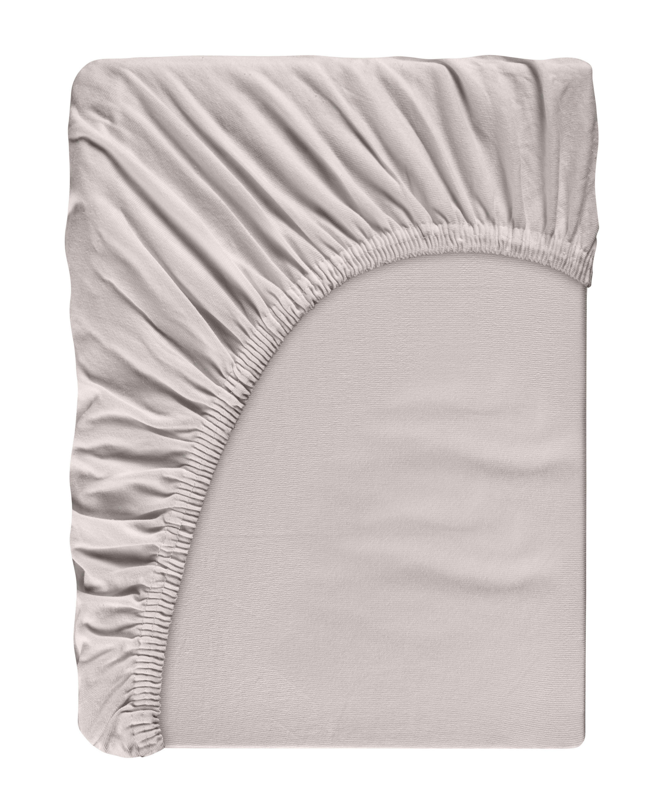 SPANNBETTTUCH 180/200 cm  - Silberfarben, Basics, Textil (180/200cm) - Esposa