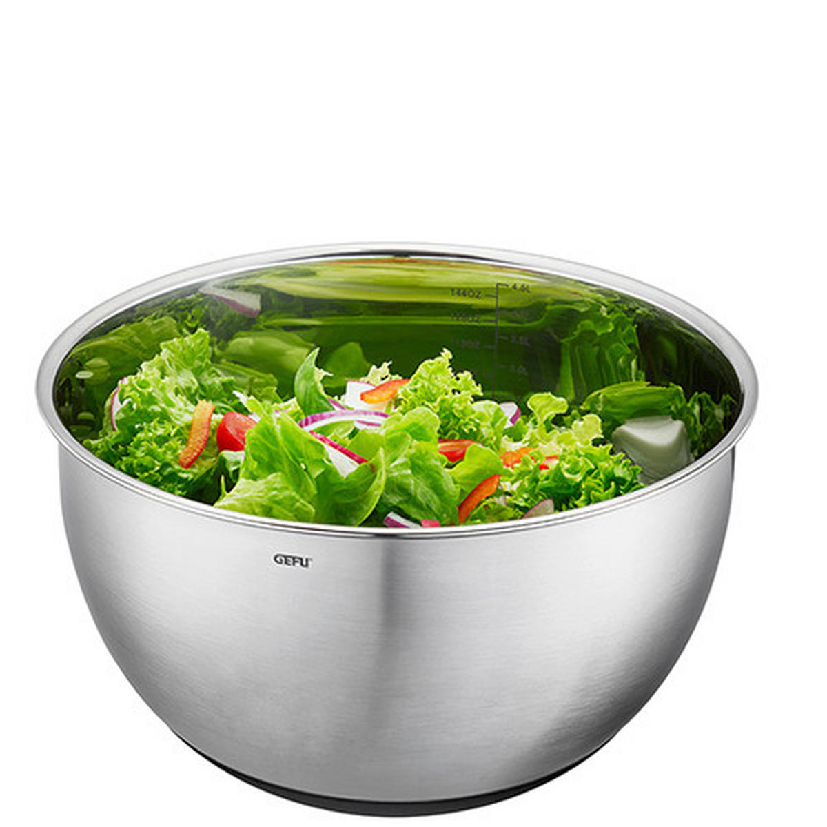 SCHÜSSEL MUOVO 24 cm   - Edelstahlfarben, Design, Kunststoff/Metall (24cm) - Gefu