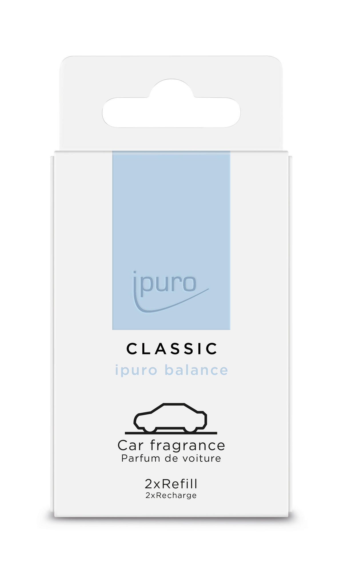 POLNILO ZA OSVEŽILEC ZRAKA Classic  - svetlo modra, Basics (3/6/12cm) - Ipuro