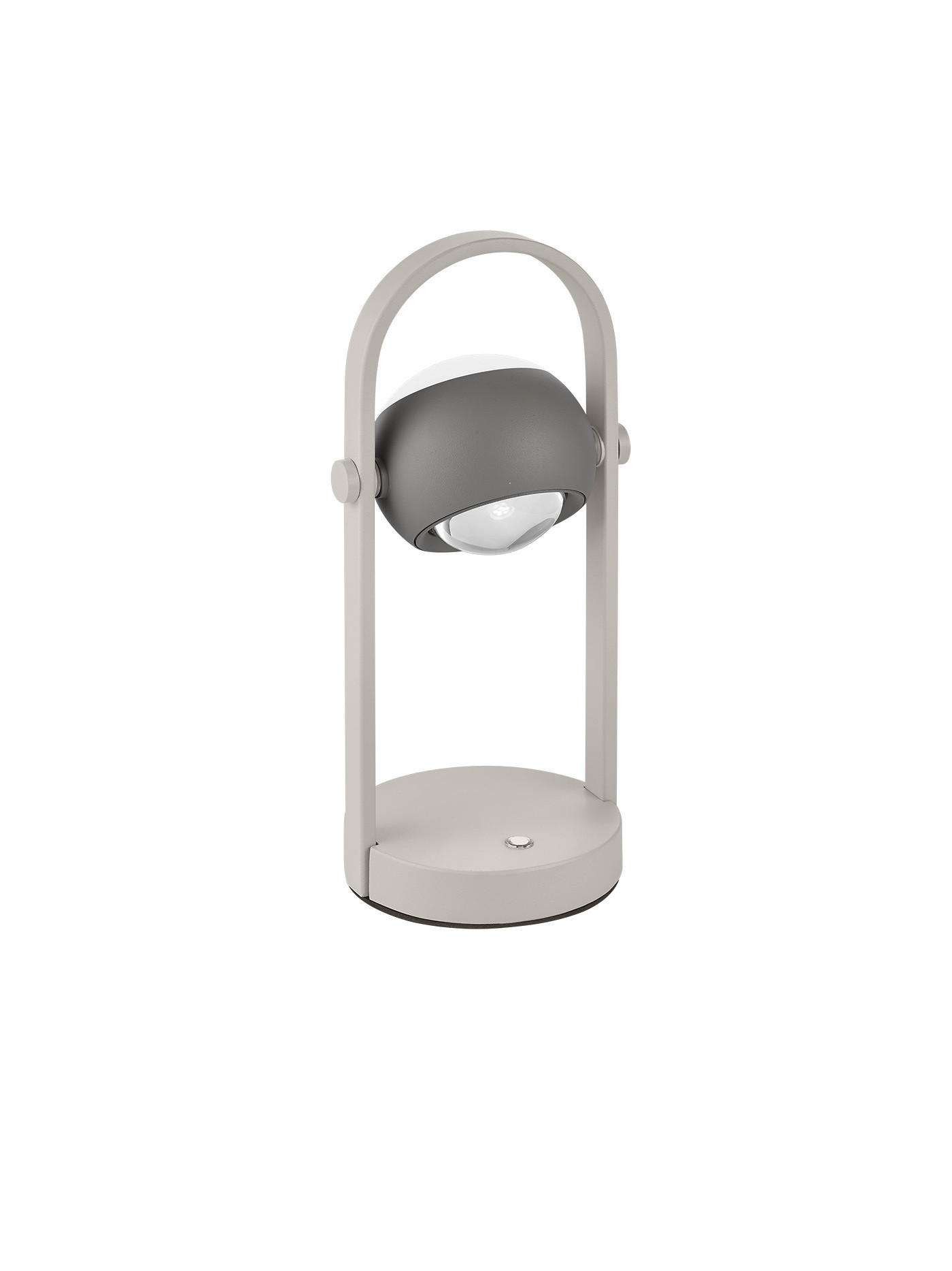 Musterring Led-Tischleuchte Cannon Anthrazit, Grau 30.5 cm