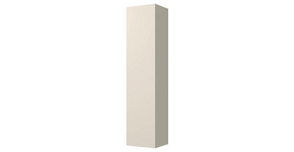 GARDEROBENSCHRANK Gardasee in 40/165/33 cm - Sandfarben, Design, Holzwerkstoff (40/165/33cm) - Moderano