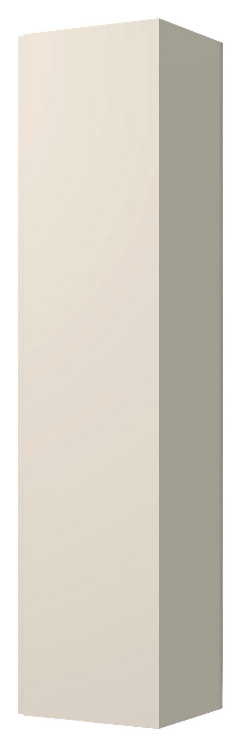 GARDEROBENSCHRANK Gardasee  in 40/165/33 cm  - Sandfarben, Design, Holzwerkstoff (40/165/33cm) - Moderano