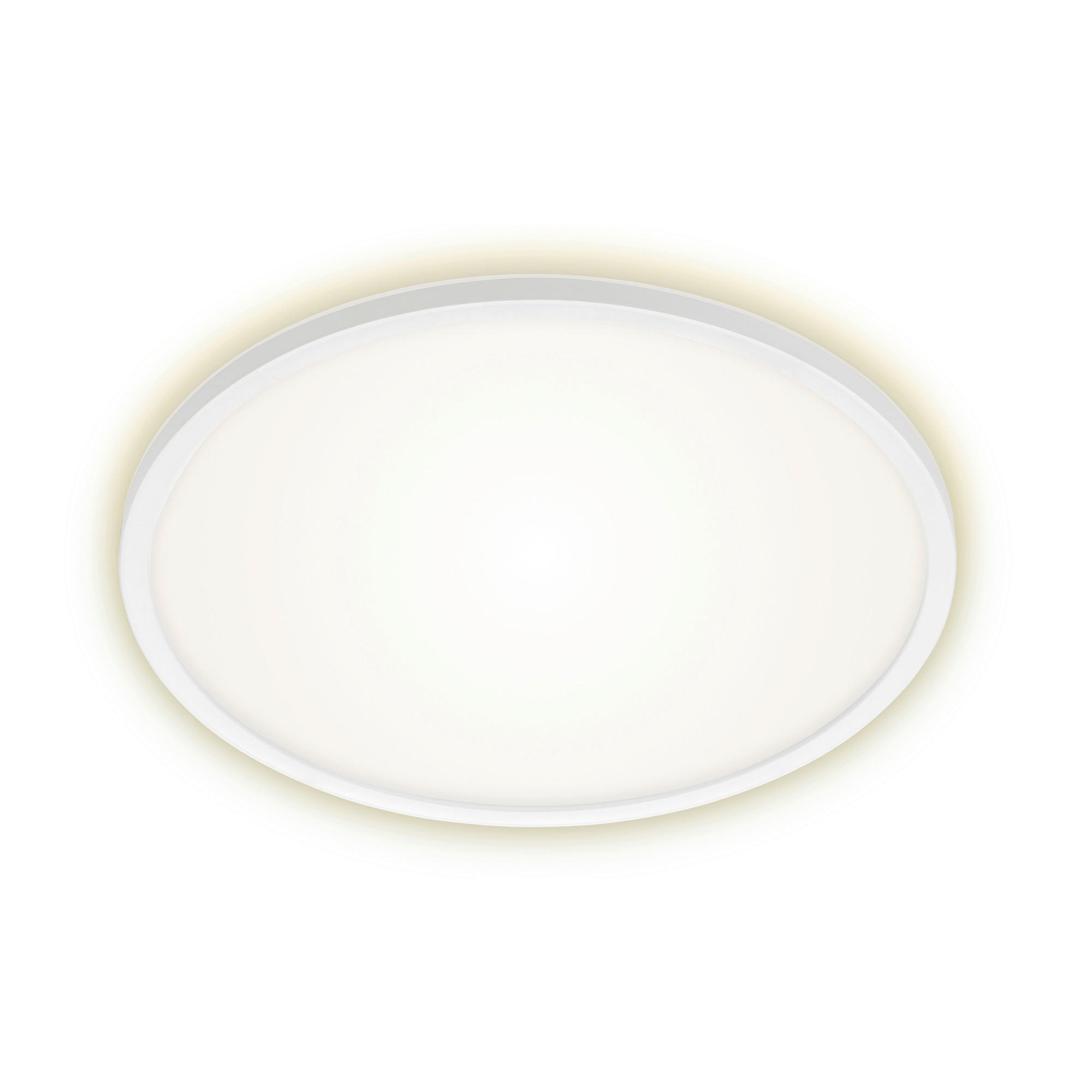 LED-PANEEL Slim 42/2.8 cm   - Weiß, Design, Kunststoff (42/2.8cm) - Briloner