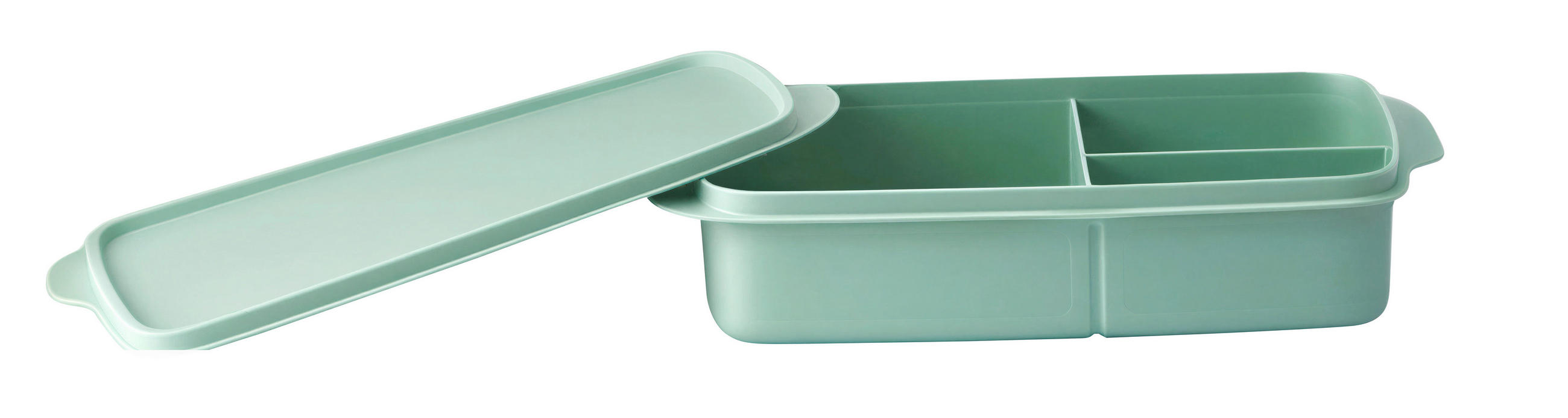 LUNCHBOX - Salbeigrün/Hellrosa, Basics, Kunststoff (1l) - Fackelmann