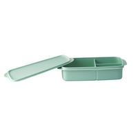 LUNCHBOX - Salbeigrün/Hellrosa, Basics, Kunststoff (1l) - Fackelmann