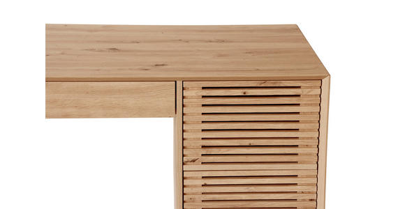 SCHREIBTISCH 140/75/60 cm  in Eiche Artisan  - Eiche Artisan, Design, Holzwerkstoff (140/75/60cm) - Hom`in
