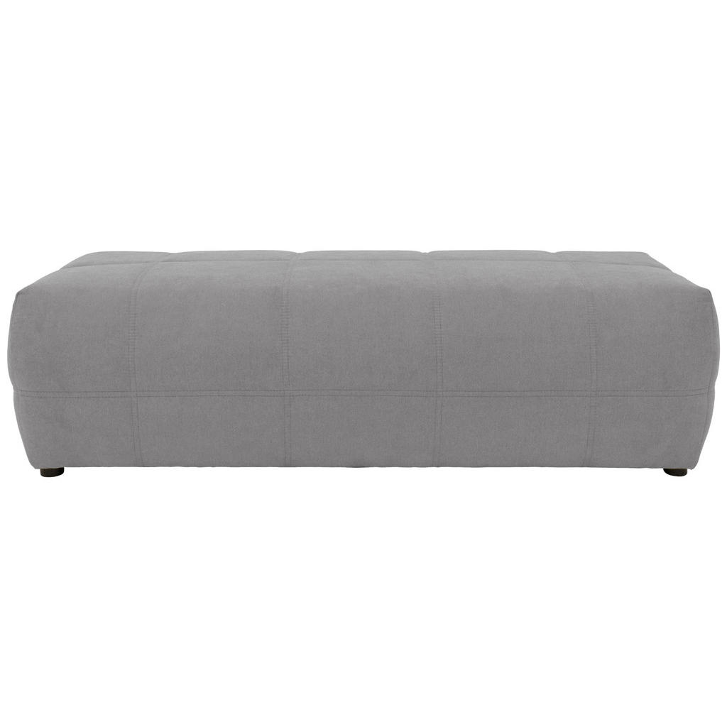 Thumbnail - Mid.you Hocker, Silber, Textil, Uni, rechteckig, 150x60x40 cm, Made in EU, FSC Mix, Wohnzimmer, Hocker, Sitzhocker
