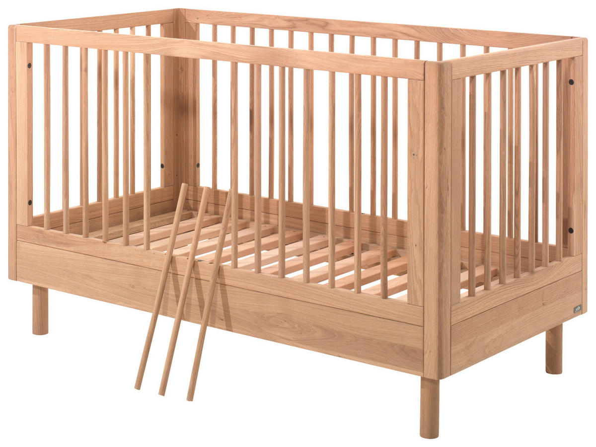 KINDER-/JUNIORBETT - Naturfarben, MODERN, Holz (70/140cm) - MID.YOU