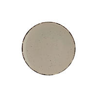 DESERTNI TANJIR  keramika  porcelan  - sivobraon, Lajfstajl, keramika (21,5cm) - Landscape