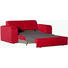 SCHLAFSOFA Webstoff Rot - Rot/Schwarz, Design, Kunststoff/Textil (176/79/97cm) - Carryhome SCHLAFSOFA Webstoff Rot - Rot/Schwarz, Design, Kunststoff/Textil (176/79/97cm) - Carryhome