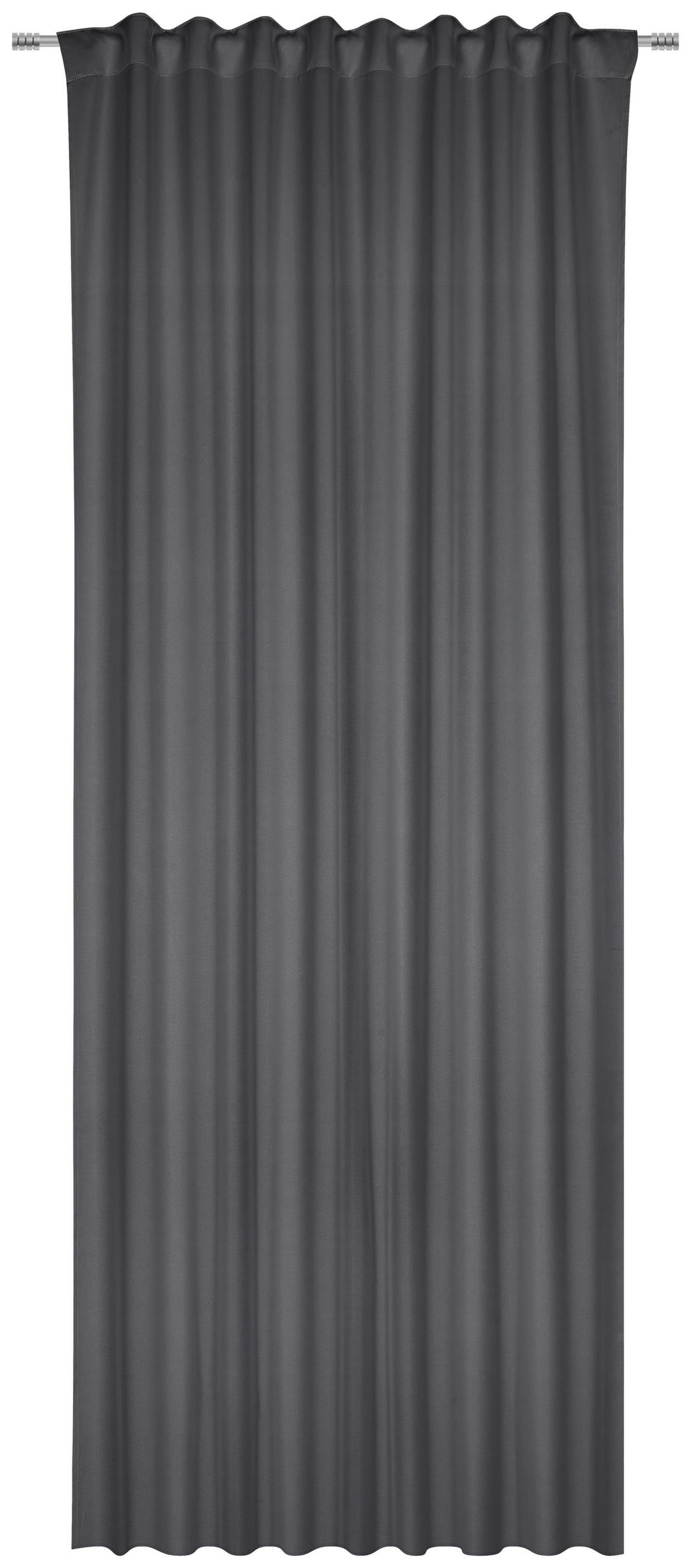 DRAPERIE OPACĂ obscuritate  - gri închis, Basics, textil (140/300cm) - Esposa