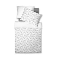 POSTELJNINA CLASSIC ART 140/200 cm mako saten siva, svetlo siva  - siva/svetlo siva, Konvencionalno, tekstil (140/200cm) - Fleuresse