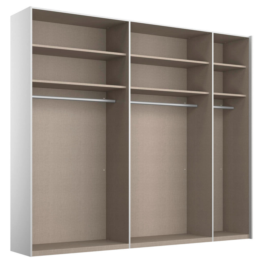 Thumbnail - Xora Schwebetürenschrank X-Tend, Weiß, Metall, 6 Fächer, 226x223x68 cm, Blauer Engel, Goldenes M, Made in Germany, Typen...