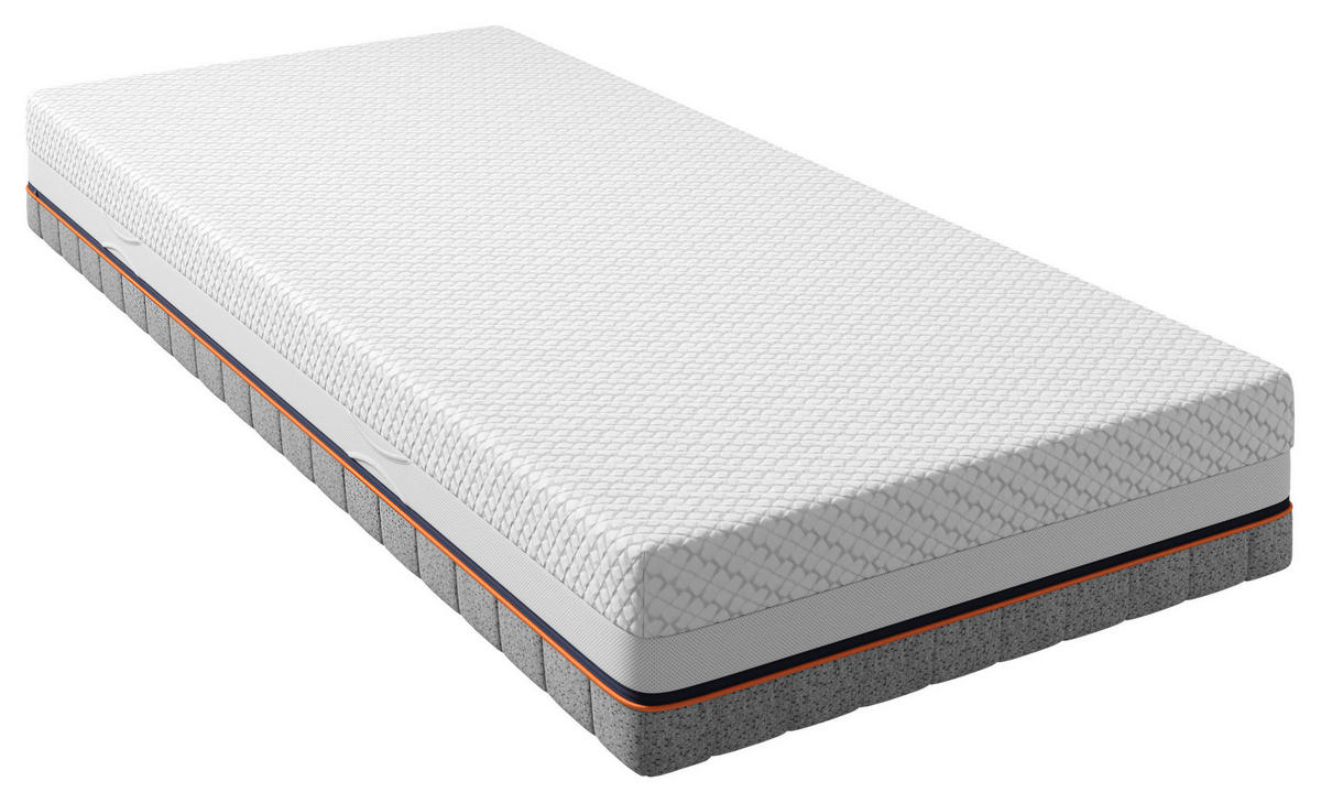 KALTSCHAUMMATRATZE 180/200 cm Höhe ca. 24 cm  H3 + H3 = fest  - Basics, Textil (180/200cm) - Novel