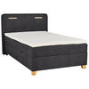 BOXBETT 120/200 cm  in Grau  - Grau, Konventionell, Holz/Textil (120/200cm) - Moderano