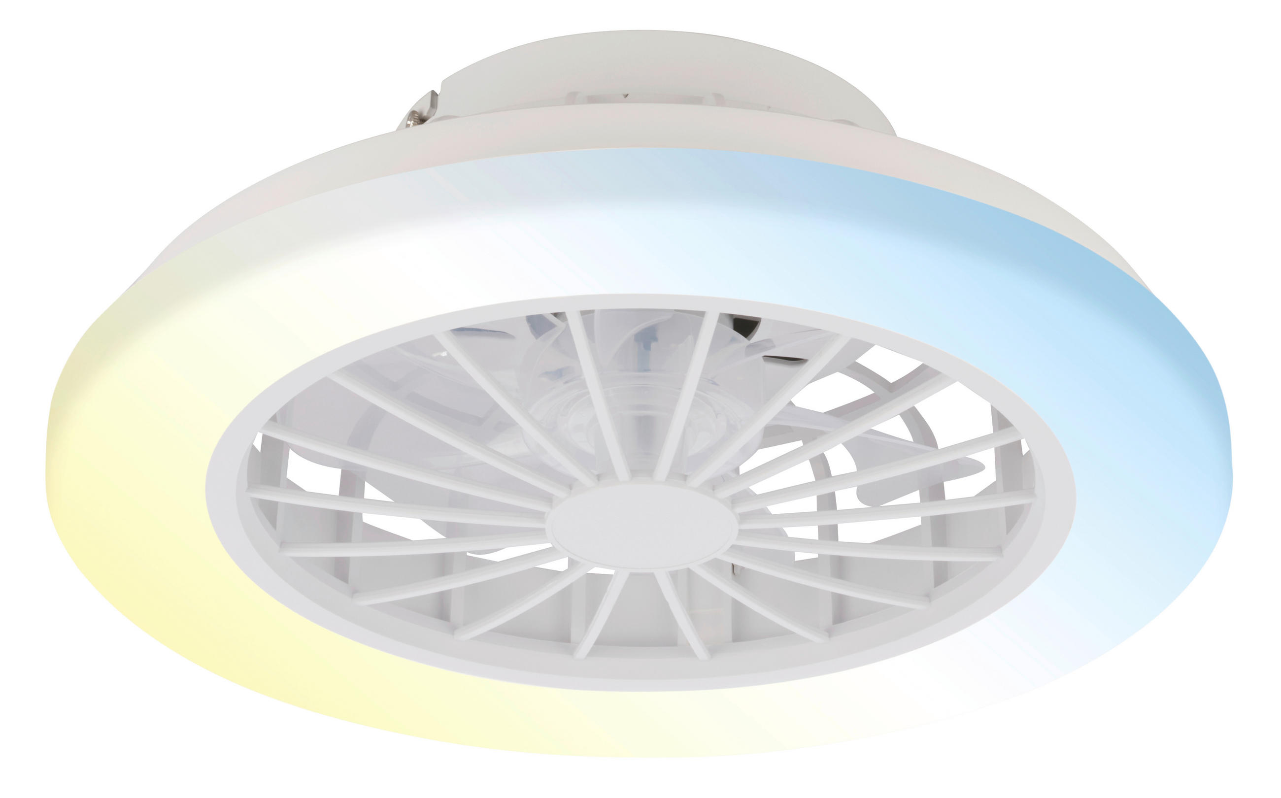 DECKENVENTILATOR 38/14 cm   - Weiß, Design, Kunststoff (38/14cm)