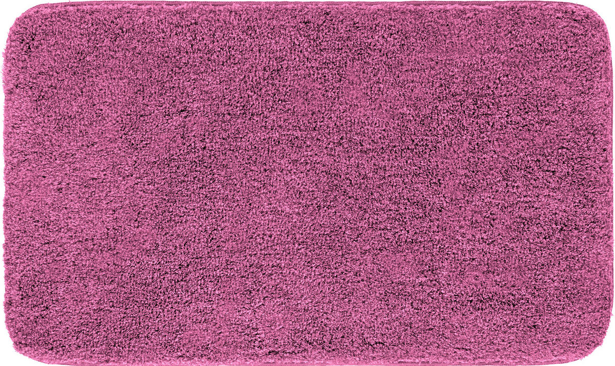 BADTEPPICH Beere 50/80 cm  - Beere, Basics, Kunststoff/Textil (50/80cm) - Grund