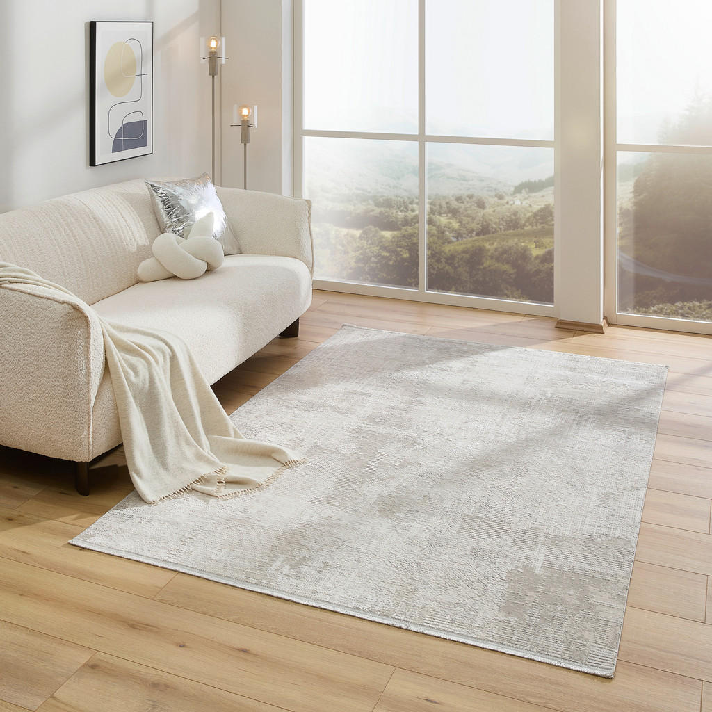 Thumbnail - Dieter Knoll Vintage-Teppich, Creme, Textil, Abstraktes, 160x230 cm, Oeko-Tex® Standard 100, Teppiche & Böden, Teppiche,...