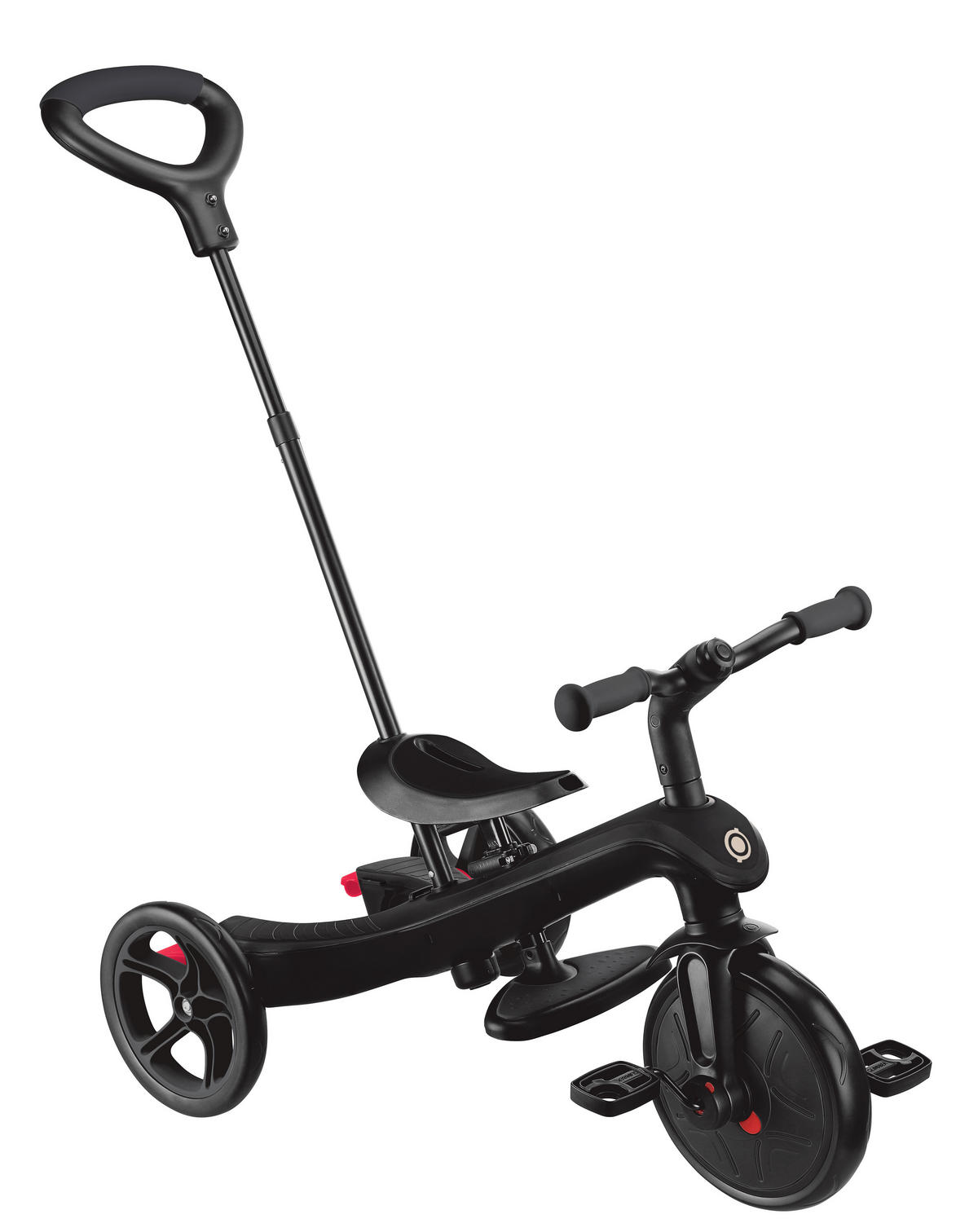 DREIRAD EXPLORER TRIKE 4in1  - Schwarz, Basics, Kunststoff (95/47/97.5cm) - GLOBBER