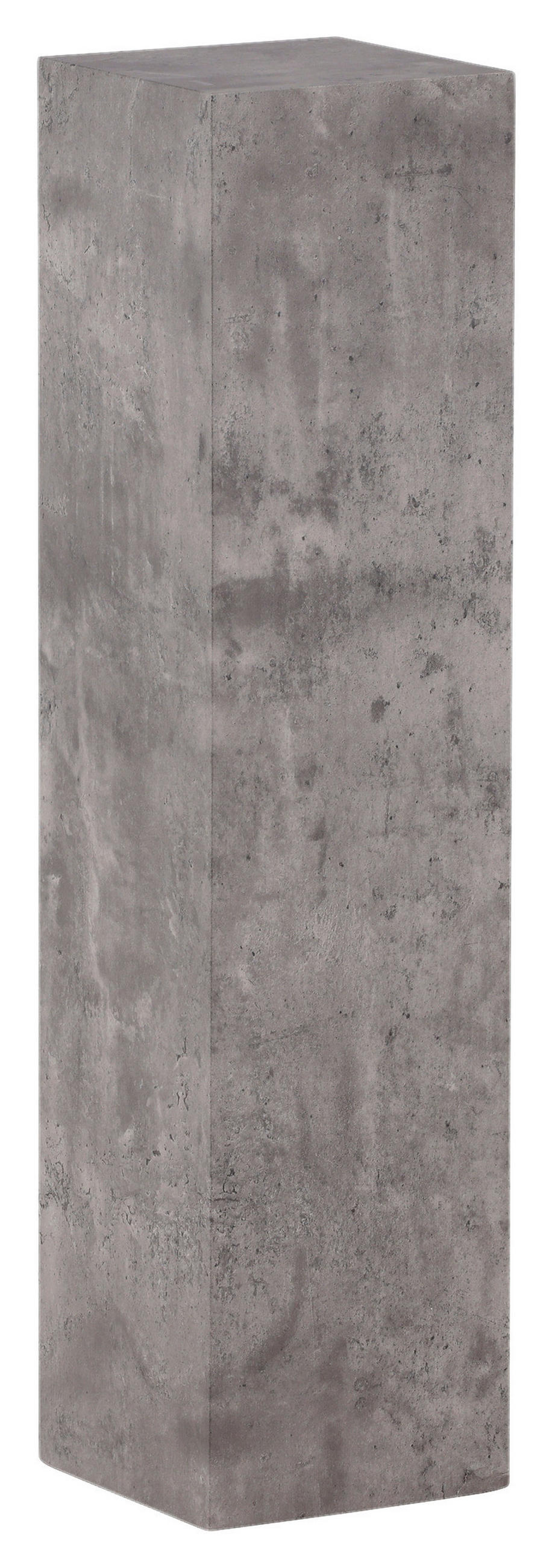 BEISTELLTISCH 23/23/95 cm furniert Grau quadratisch  - Grau, Design, Holzwerkstoff (23/23/95cm) - Livetastic