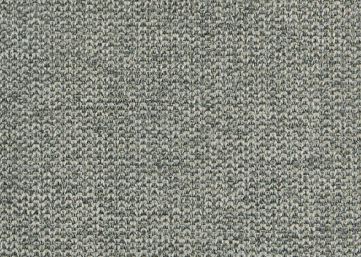ECKSOFA  in Leinwand Graugrün  318/271 cm  - Schwarz/Graugrün, Design, Textil/Metall (318/271cm) - Belluti