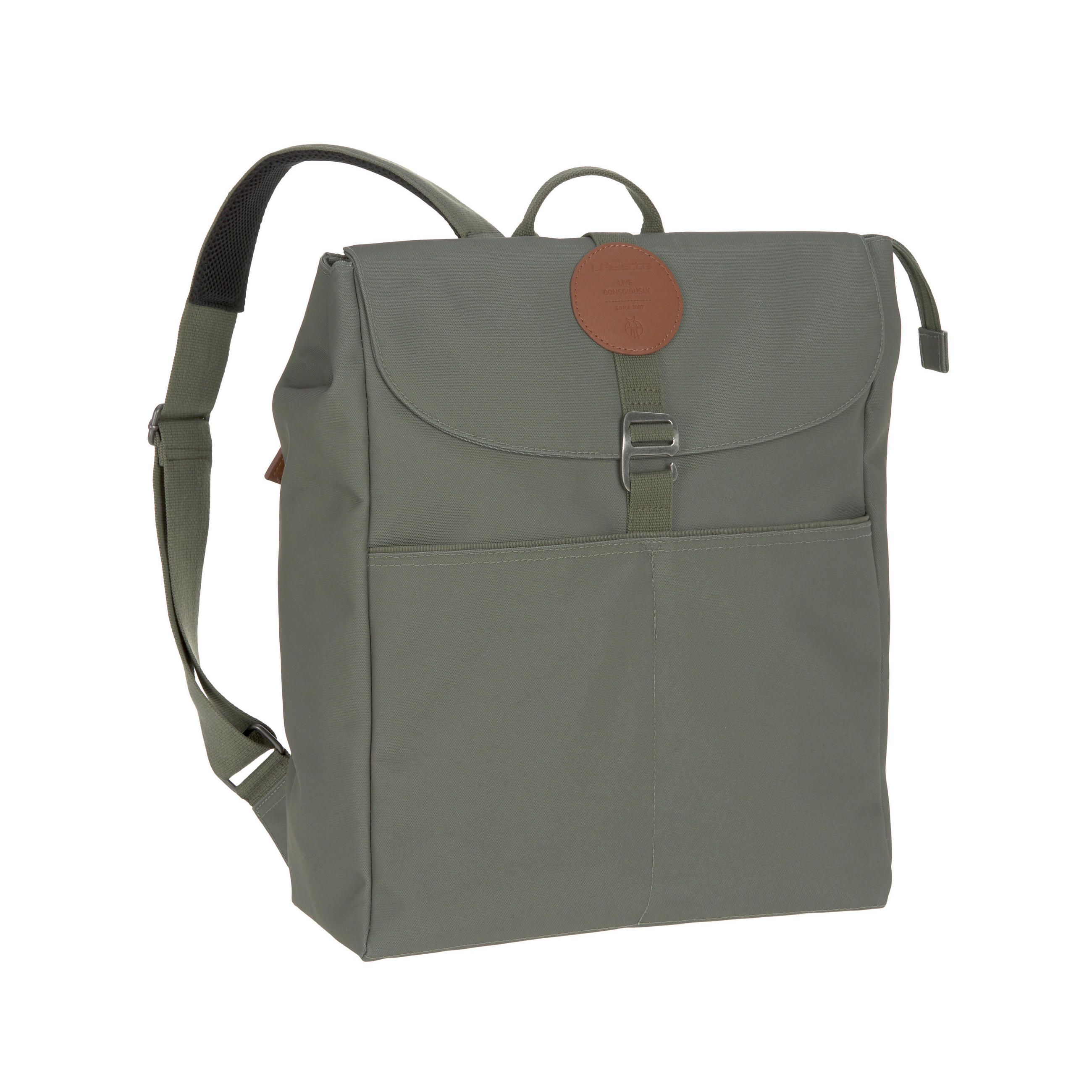 WICKELRUCKSACK Adventure Backpack  - Olivgrün, Basics, Kunststoff (34/14/42cm) - Lässig