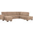 WOHNLANDSCHAFT in Textil Beige - Beige/Braun, Design, Holz/Textil (163/319/241cm) - Beldomo System WOHNLANDSCHAFT in Textil Beige - Beige/Braun, Design, Holz/Textil (163/319/241cm) - Beldomo System