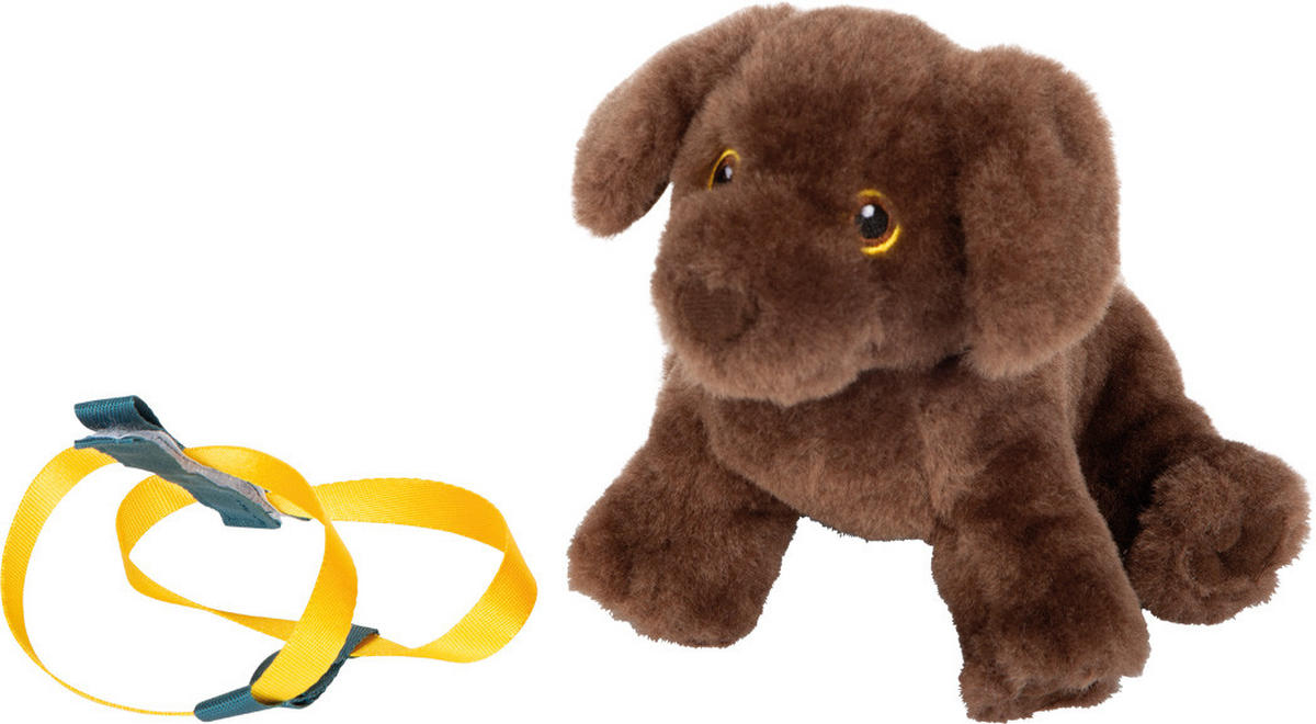 PLÜSCHTIER  - Multicolor, Basics, Holz/Textil (26/18/15cm) - small foot