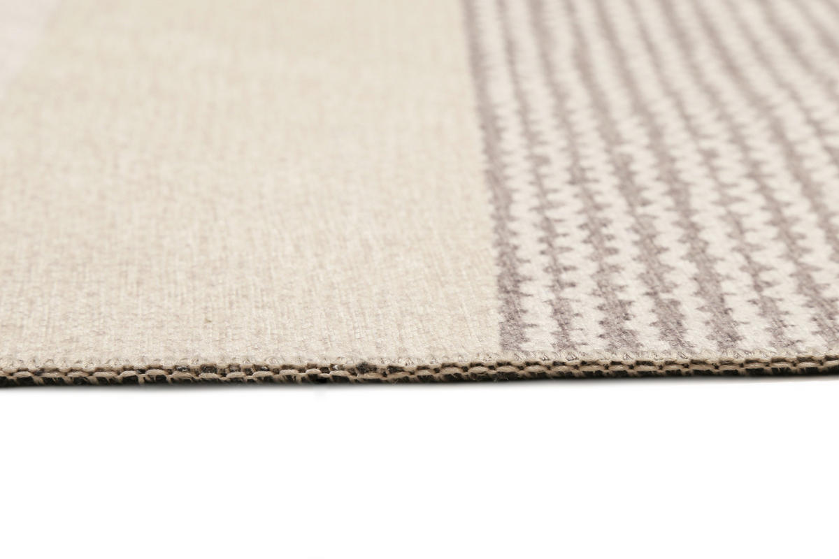 FLACHWEBETEPPICH 120/170 cm Ben Orange, Taupe, Sandfarben  - Taupe/Sandfarben, KONVENTIONELL, Textil (120/170cm) - Esprit