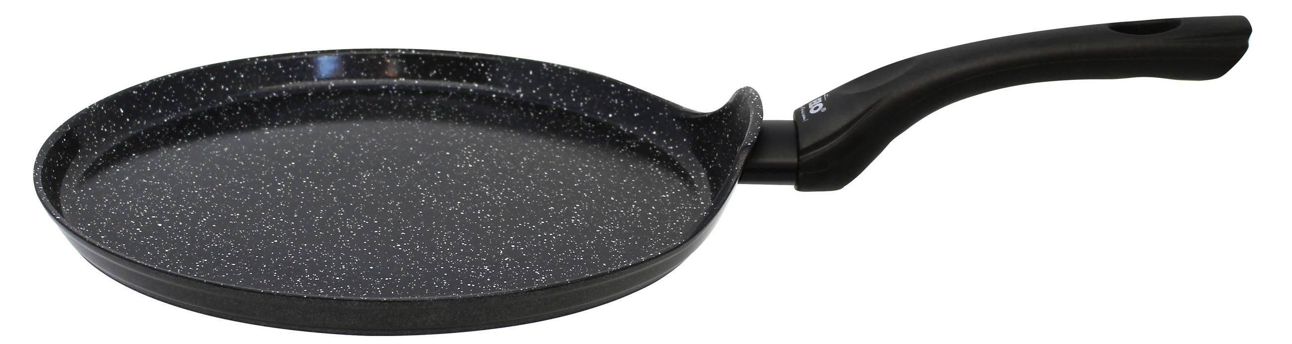 CREPESPFANNE 26 cm Keramikbeschichtung  - Schwarz, Basics, Metall (26cm) - ELO