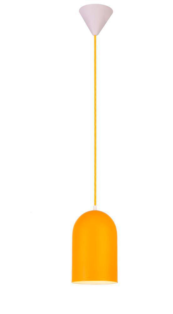 HÄNGELEUCHTE 15/15/110 cm   - Gelb, Basics, Metall (15/15/110cm)