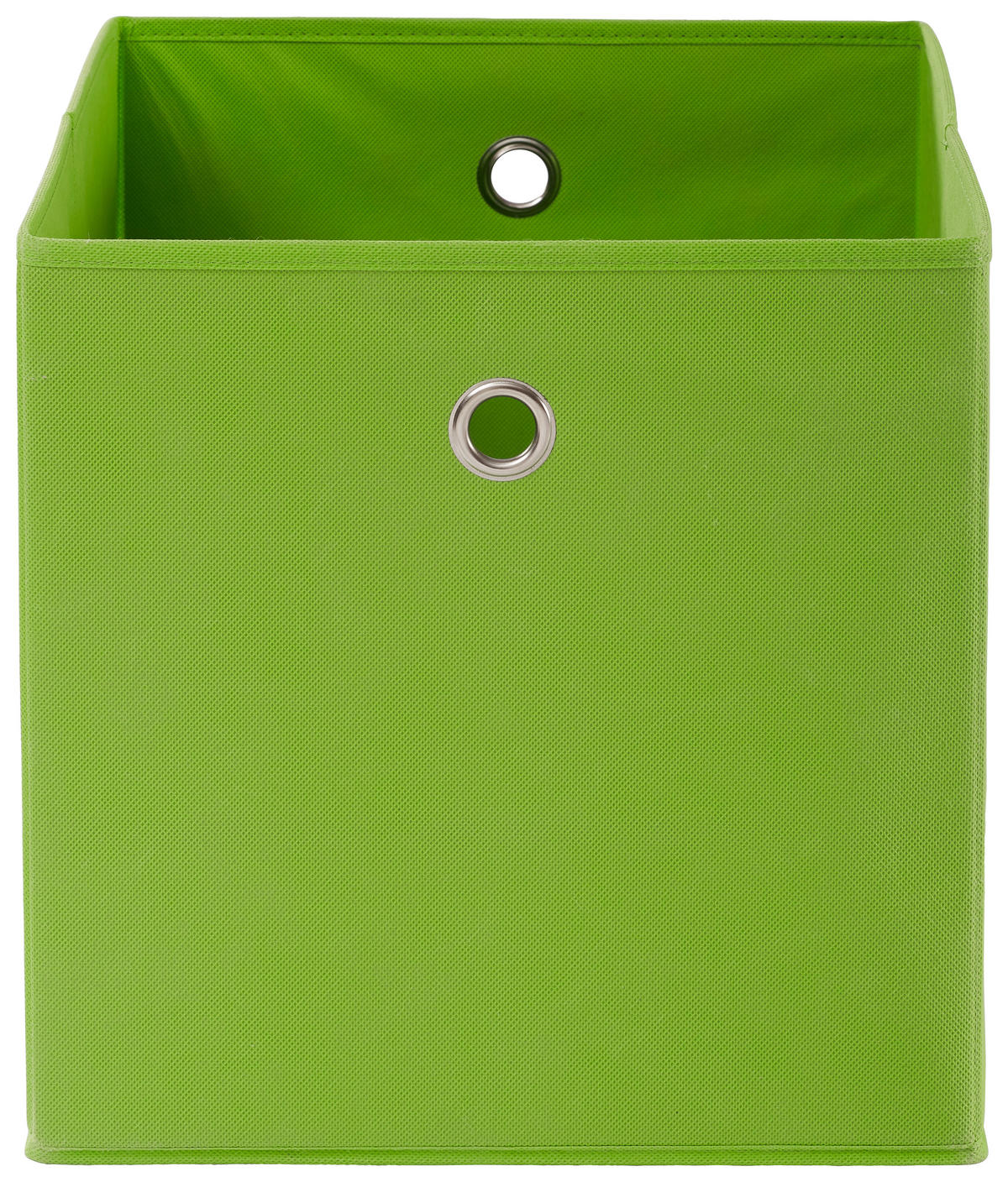 FALTBOX 2er Set - Silberfarben/Grün, Design, Karton/Textil (32/32/32cm) - Carryhome